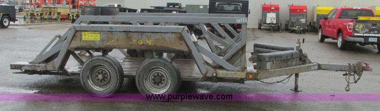 image for item A8788 2004 Escalate ET1200 Workforce tilt deck trailer