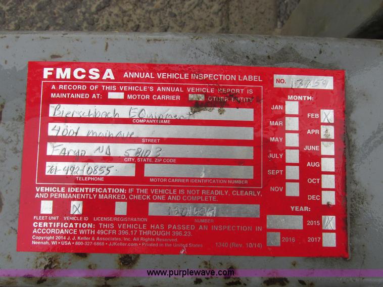 image for item A8788 2004 Escalate ET1200 Workforce tilt deck trailer