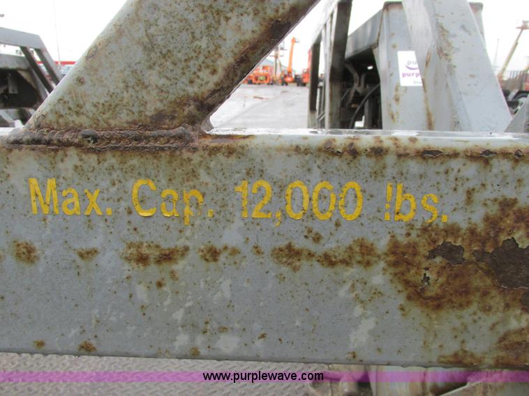 image for item A8788 2004 Escalate ET1200 Workforce tilt deck trailer