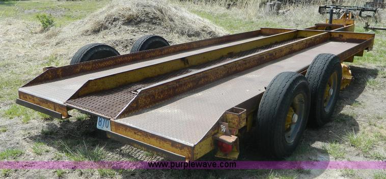 image for item AX9872 1973 Birmingham 69 equipment trailer
