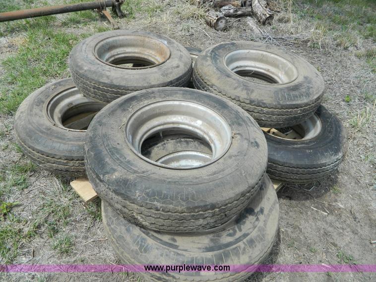 image for item AX9873 (7) tires and  wheels