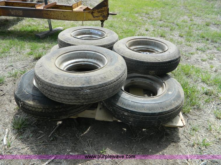image for item AX9873 (7) tires and  wheels