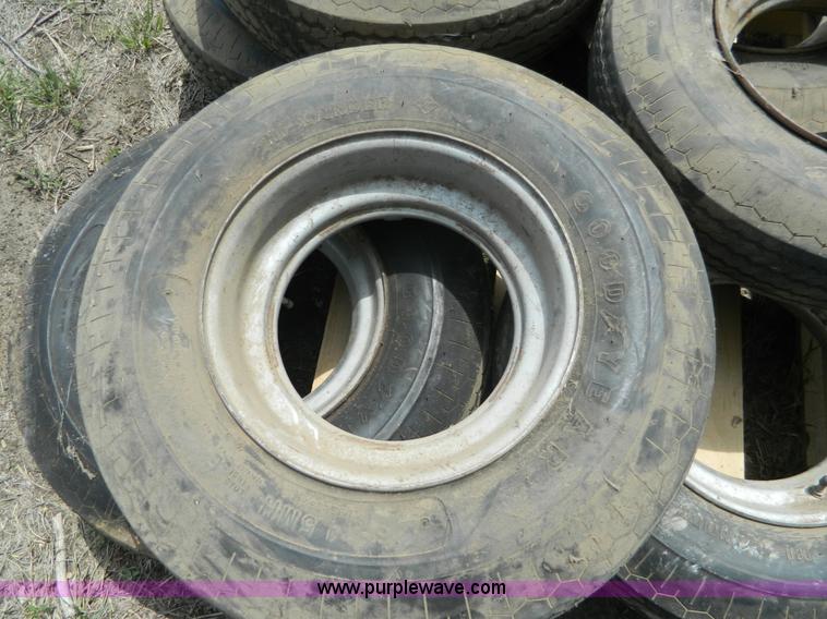 image for item AX9873 (7) tires and  wheels