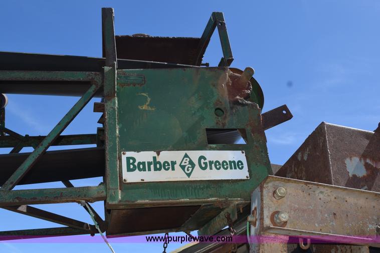 image for item H5184 Barber Greene conveyor
