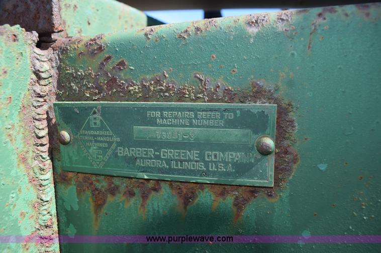 image for item H5184 Barber Greene conveyor