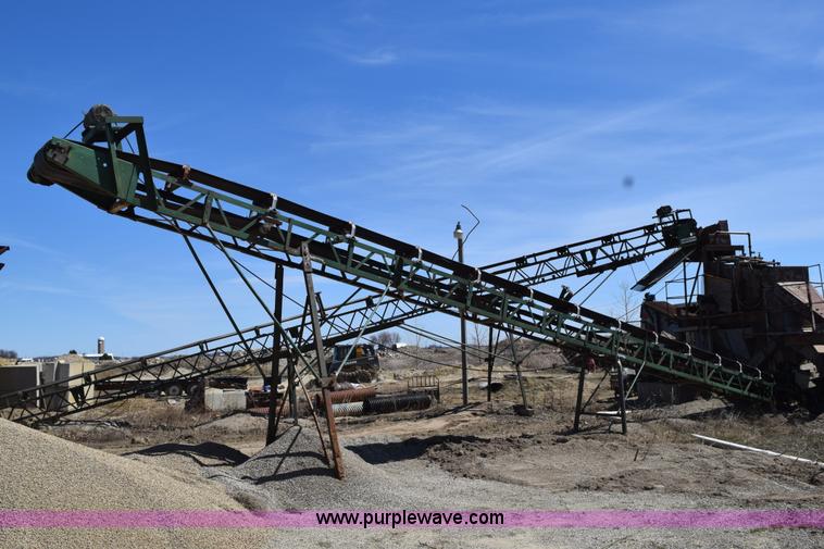 image for item H5185 Pea gravel stacking conveyor