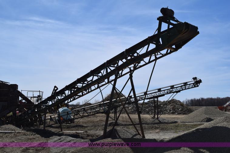 image for item H5185 Pea gravel stacking conveyor