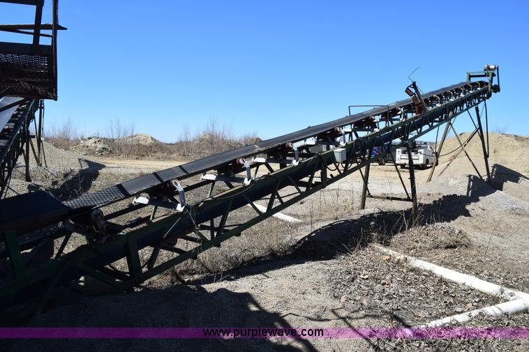 image for item H5185 Pea gravel stacking conveyor