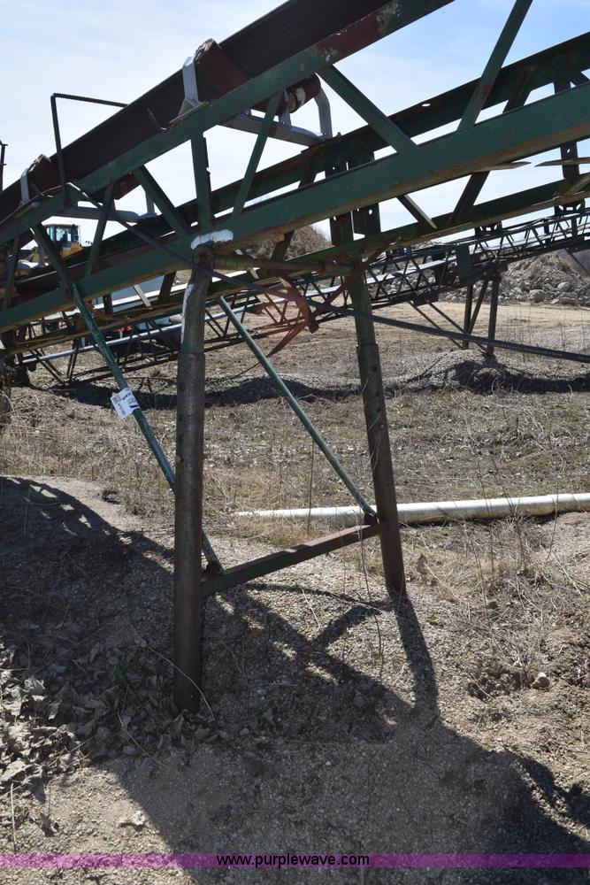 image for item H5185 Pea gravel stacking conveyor