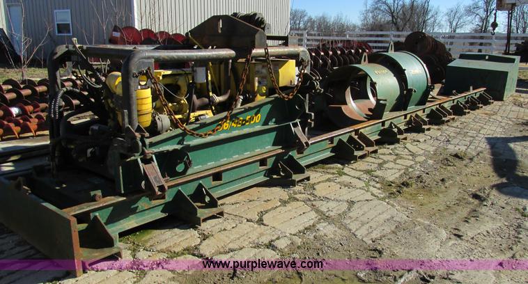 image for item H7531 Barbco 36/48-500 horizontal earth auger