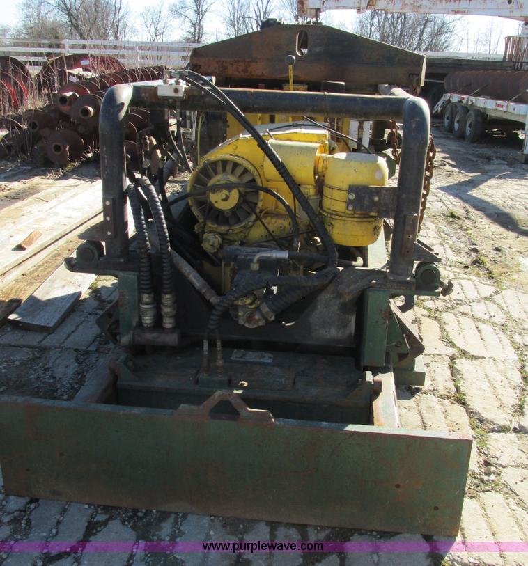 image for item H7531 Barbco 36/48-500 horizontal earth auger