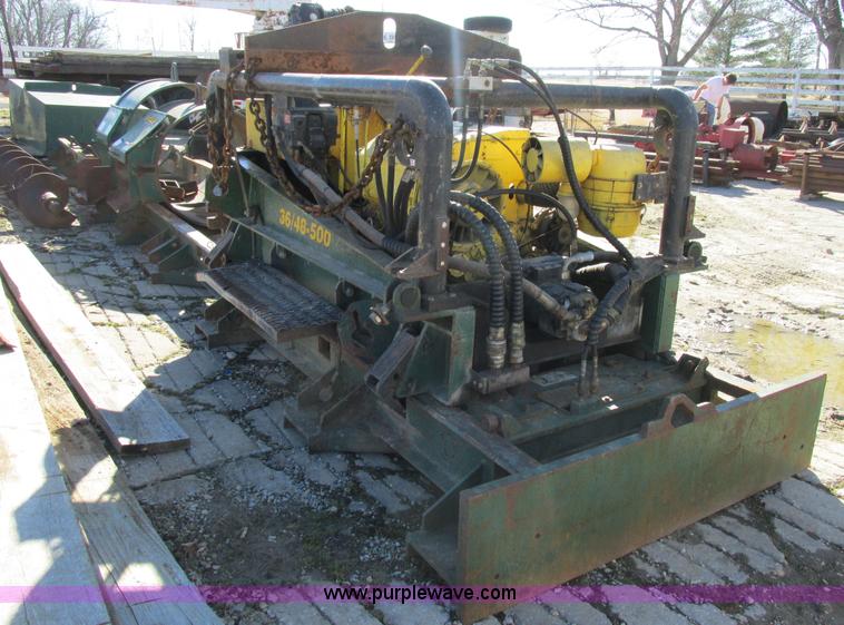 image for item H7531 Barbco 36/48-500 horizontal earth auger