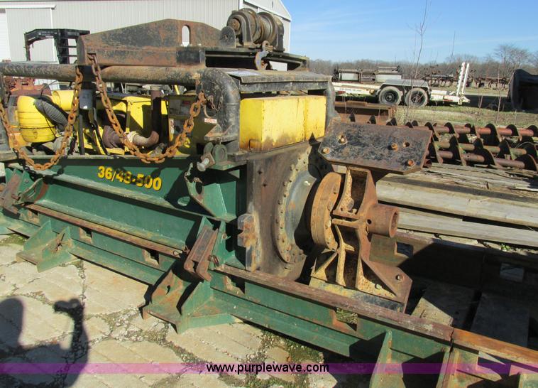 image for item H7531 Barbco 36/48-500 horizontal earth auger