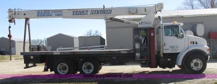 image for item H7553 2000 Sterling L7500 crane truck