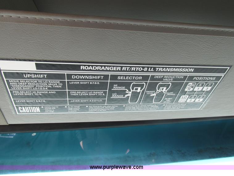 image for item H7553 2000 Sterling L7500 crane truck