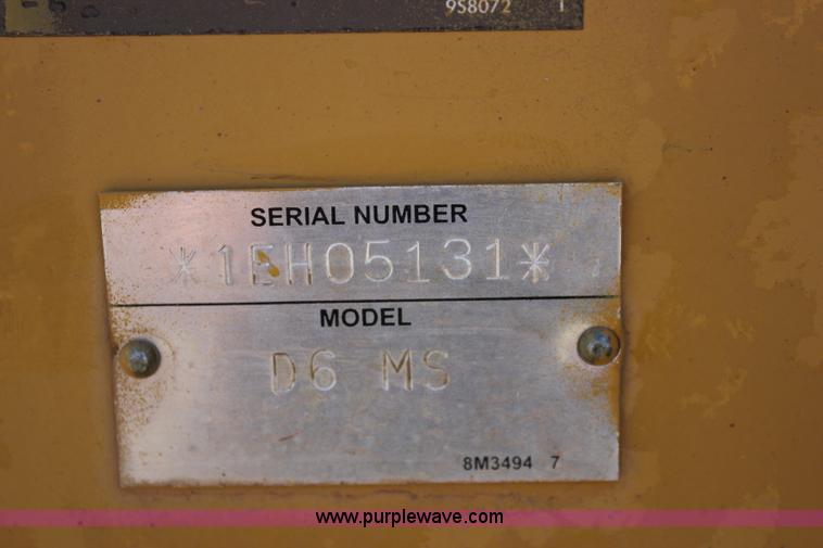 image for item I1749 2011 Caterpillar D6T XL dozer