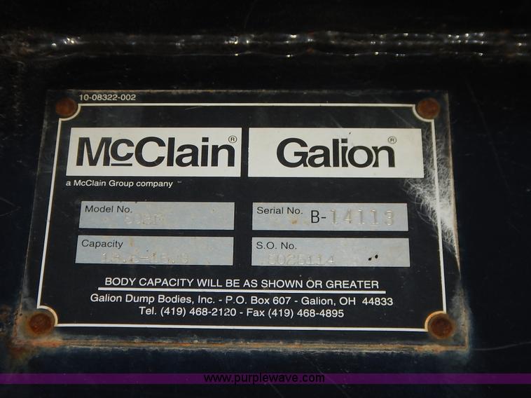 image for item J3969 2002 International F2574 dump truck