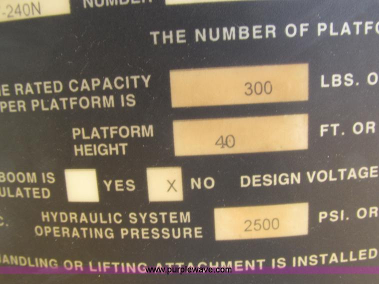 image for item K2089 2002 Ford F550 Super Duty bucket truck