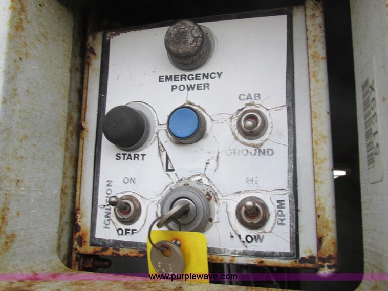 image for item K2099 Simon MP-60 boom lift