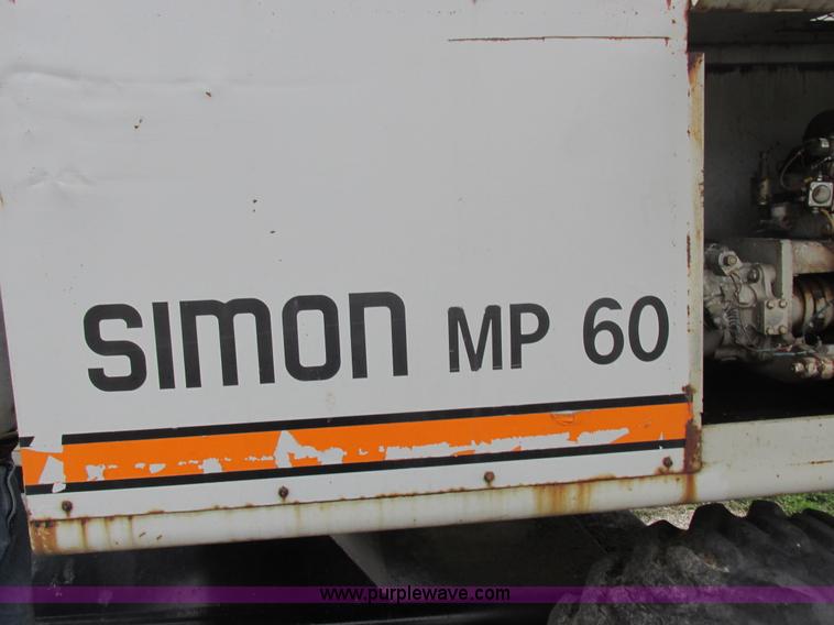 image for item K2099 Simon MP-60 boom lift