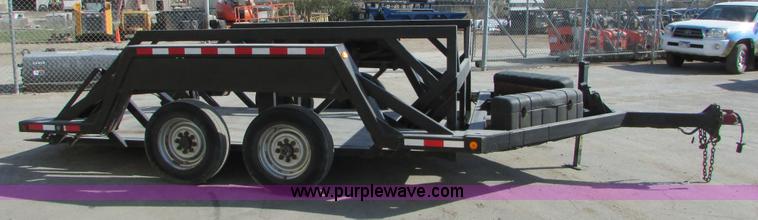 image for item K2565 2005 Escalate ET1200 Workforce tilt deck trailer