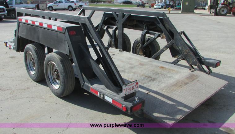 image for item K2565 2005 Escalate ET1200 Workforce tilt deck trailer
