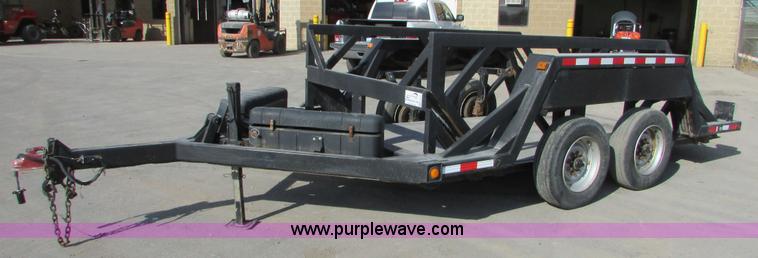 image for item K2565 2005 Escalate ET1200 Workforce tilt deck trailer