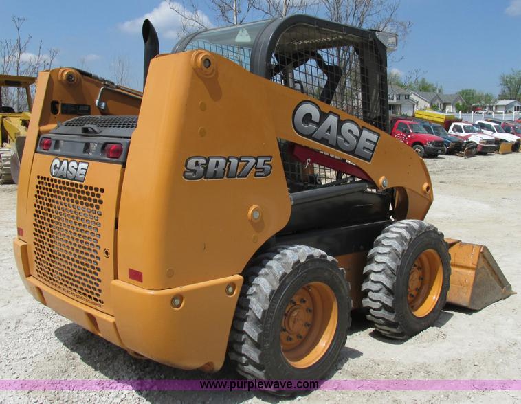 image for item K5021 2012 Case SR175 skid steer
