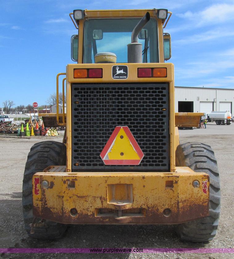 image for item K5563 1989 John Deere 544E wheel loader