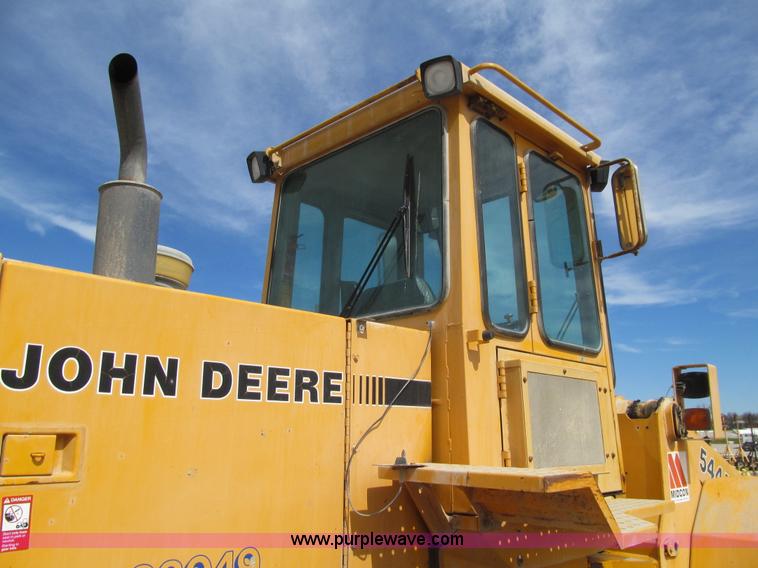 image for item K5563 1989 John Deere 544E wheel loader