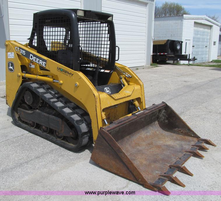 image for item K5619 2009 John Deere CT315 skid steer