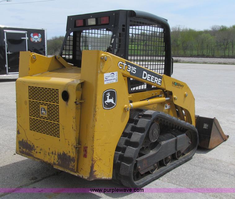 image for item K5619 2009 John Deere CT315 skid steer