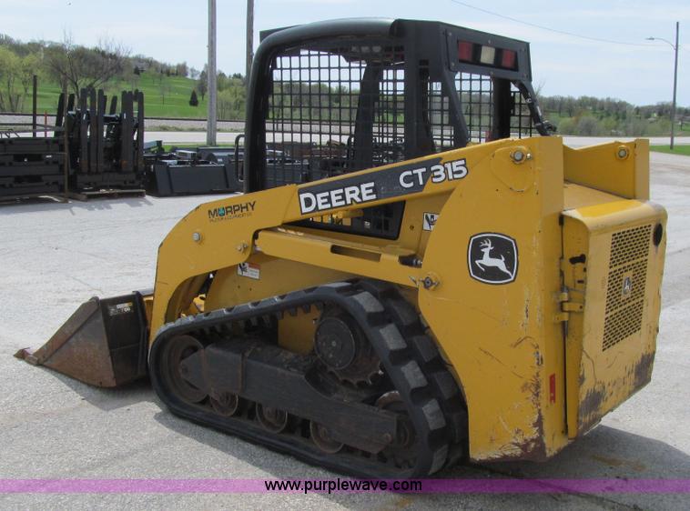 image for item K5619 2009 John Deere CT315 skid steer