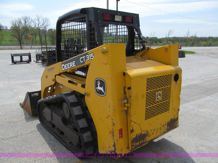 image for item K5619 2009 John Deere CT315 skid steer