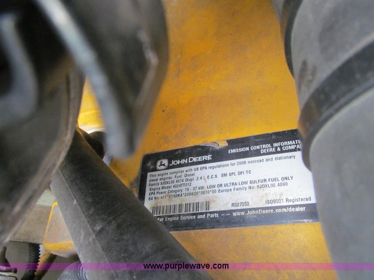 image for item K5619 2009 John Deere CT315 skid steer