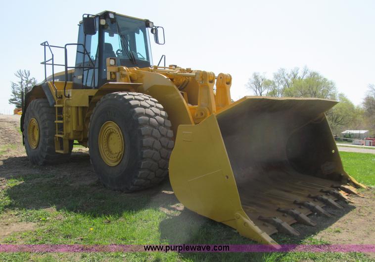 image for item K5620 1996 Caterpillar 980G wheel loader