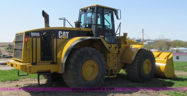 image for item K5620 1996 Caterpillar 980G wheel loader