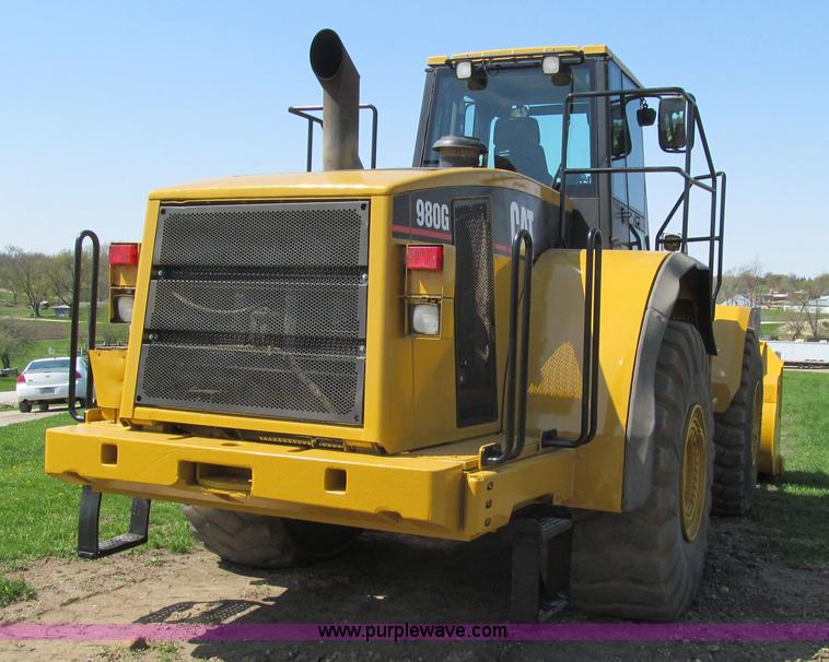 image for item K5620 1996 Caterpillar 980G wheel loader