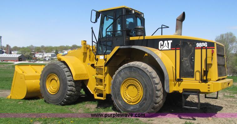 image for item K5620 1996 Caterpillar 980G wheel loader