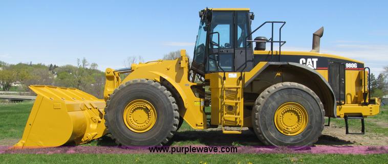 image for item K5620 1996 Caterpillar 980G wheel loader