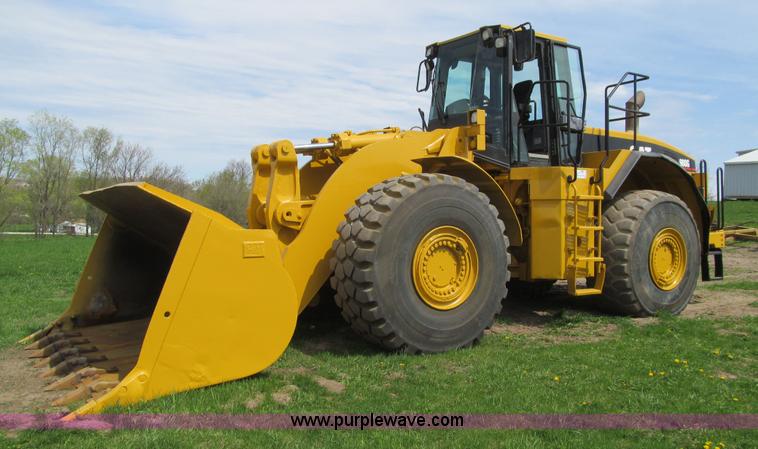 image for item K5620 1996 Caterpillar 980G wheel loader