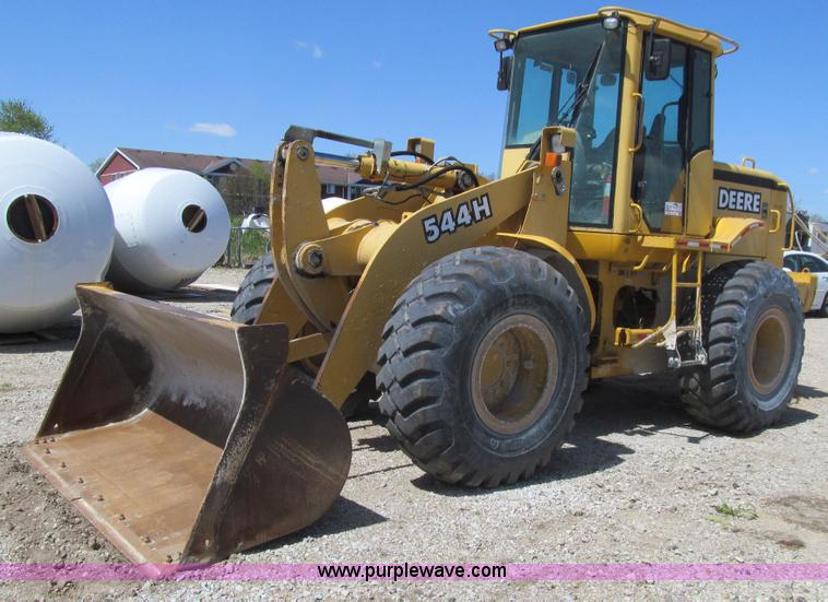 image for item K5623 1997 John Deere 544H wheel loader