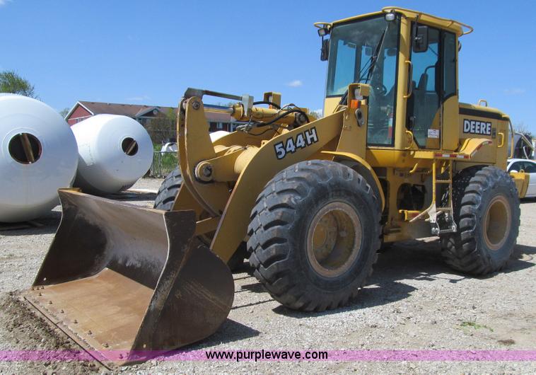 image for item K5623 1997 John Deere 544H wheel loader
