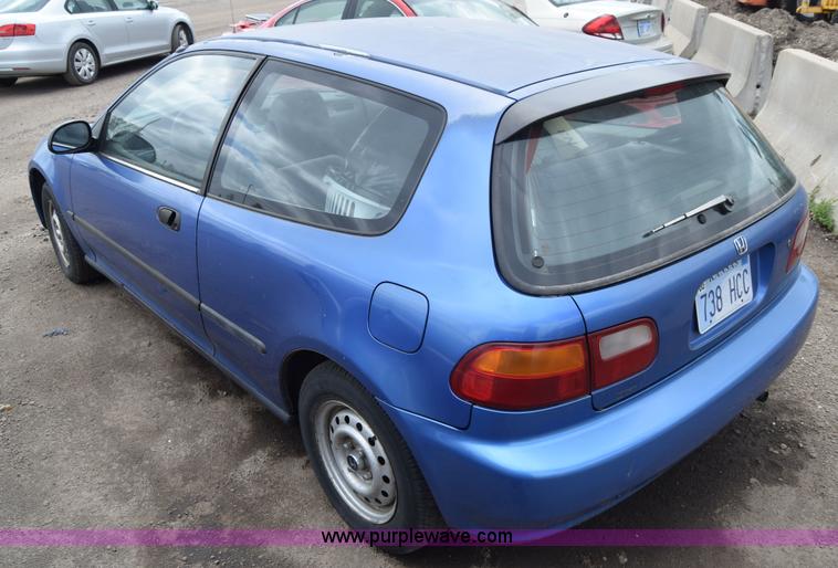 image for item J6660 1993 Honda Civic DX