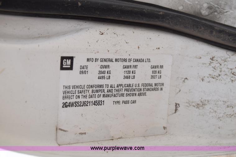 image for item J6662 2002 Buick Century