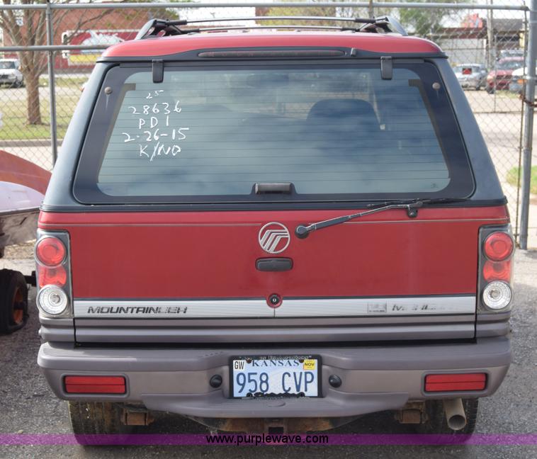 image for item J6676 1997 Mercury Mountaineer SUV