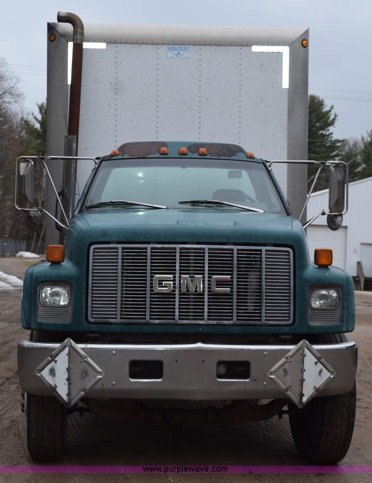 image for item H5163 1996 GMC TopKick box truck