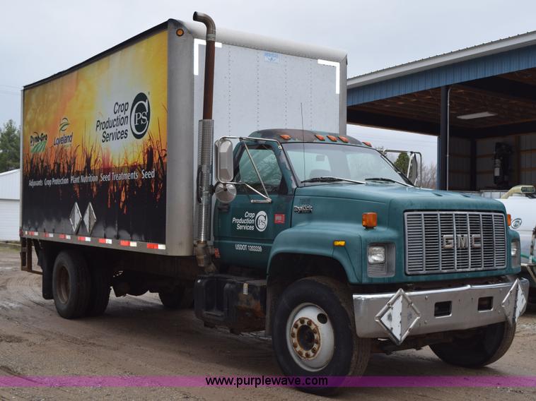 image for item H5163 1996 GMC TopKick box truck