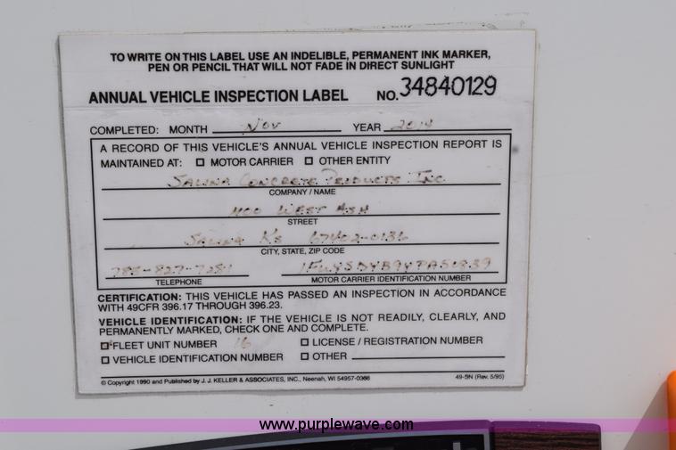 image for item H5195 2000 Freightliner Century Class semi truck