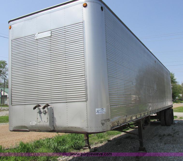 image for item K2113 1963 Fruehauf dry van trailer
